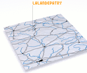 3d view of La Lande-Patry