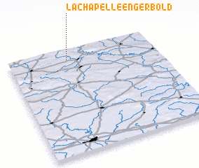 3d view of La Chapelle-Engerbold