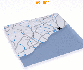 3d view of Asumen
