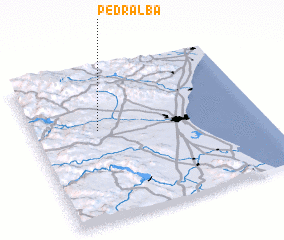 3d view of Pedralba