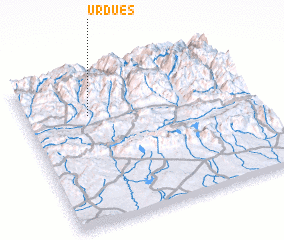 3d view of Urdués