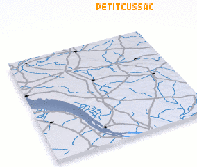 3d view of Petit Cussac