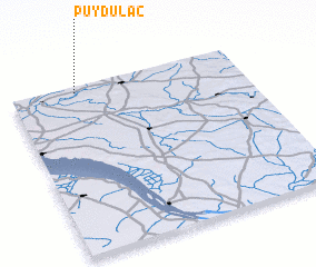 3d view of Puy-du-Lac