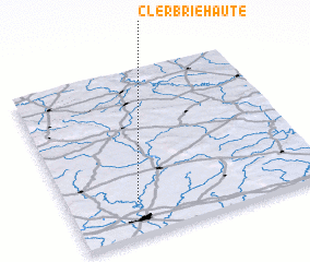 3d view of Clerbrie Haute