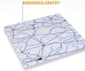 3d view of Bernières-le-Patry