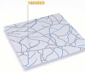 3d view of Yaouren