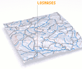 3d view of Los Mases