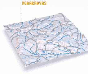 3d view of Peñarroyas