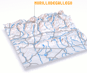 3d view of Murillo de Gállego