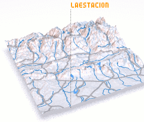 3d view of La Estación