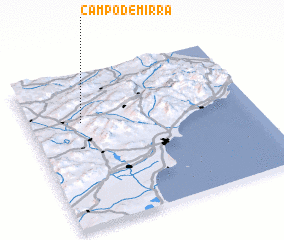 3d view of Campo de Mirra