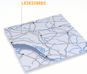 3d view of Les Essards