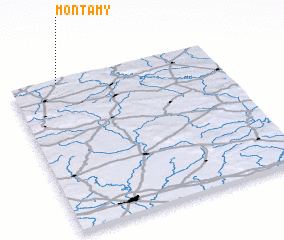 3d view of Montamy