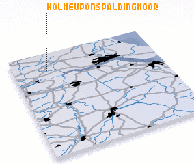 3d view of Holme upon Spalding Moor