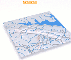 3d view of Nkawkaw