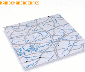 3d view of Saint-Germain-de-Marencennes