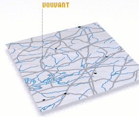 3d view of Vouvant