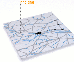 3d view of Andigné