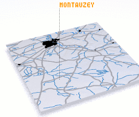 3d view of Montauzey