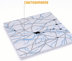 3d view of Châteaupanne