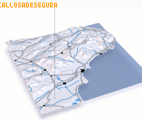 3d view of Barrio Viejo de Callosa de Segura