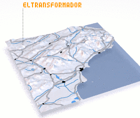 3d view of El Transformador