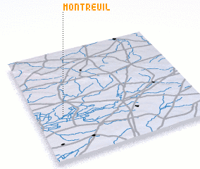 3d view of Montreuil