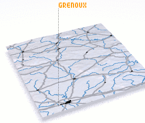 3d view of Grenoux