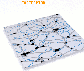 3d view of East Norton