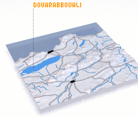 3d view of Douar Abbou Ali
