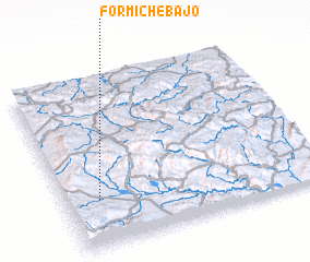 3d view of Formiche Bajo