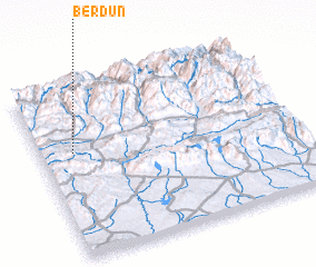 3d view of Berdún