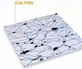 3d view of Scalford