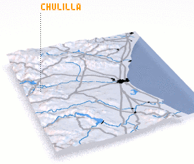 3d view of Chulilla