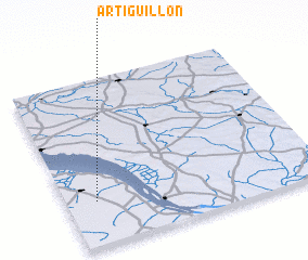 3d view of Artiguillon