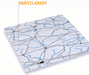 3d view of Saint-Clément