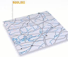 3d view of Moulins