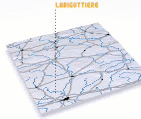 3d view of La Bigottière