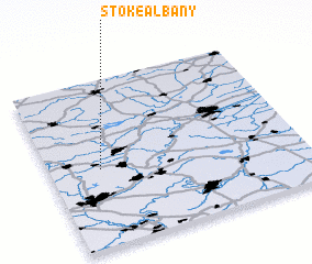 3d view of Stoke Albany