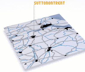 3d view of Sutton on Trent