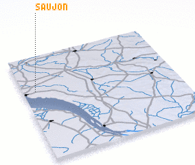 3d view of Saujon