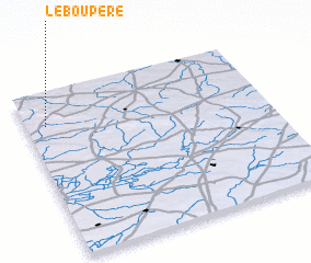 3d view of Le Boupère