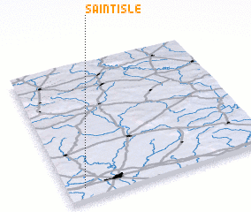 3d view of Saint-Isle