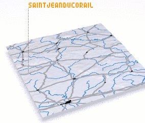 3d view of Saint-Jean-du-Corail