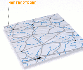 3d view of Mont-Bertrand