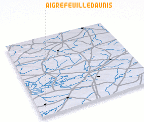 3d view of Aigrefeuille-dʼAunis