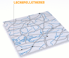 3d view of La Chapelle-Thémer