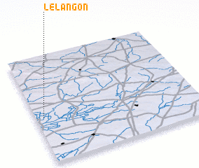 3d view of Le Langon