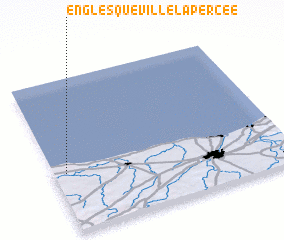 3d view of Englesqueville-la-Percée