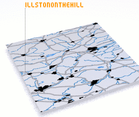 3d view of Illston on the Hill